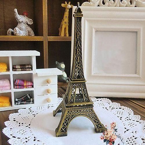 18cm Paris Eiffel Metallic Tower Home Decor Interior Home Design
