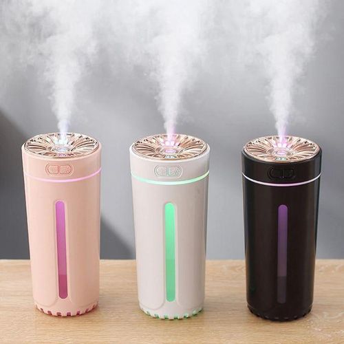 Purple Aroma 300ml Ultrasonic Humidifier For Home & Car