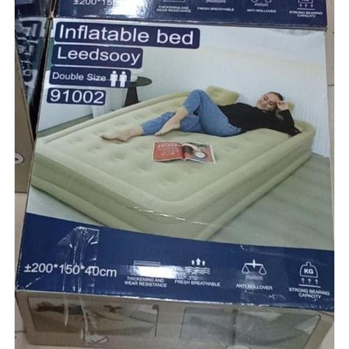 Inflatable Sofa Bed Double size electric pump