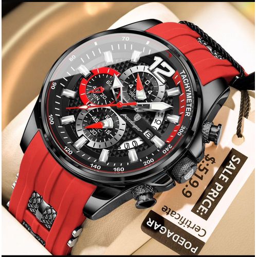 Catchy Amazement And Sophisticated Solid Wrist Watch For Rugged Men