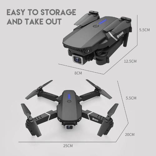 E88 PR0 High Definition Dual Camera Wifi Drone Brushless Motor