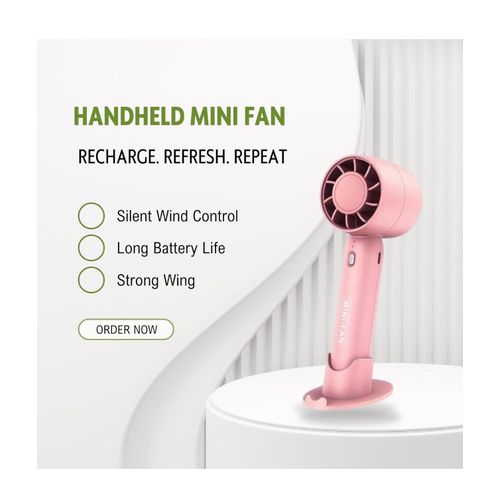 Light weight USB Rechargeable Mini fan Gift souvenir high speed handheld desktop fan
