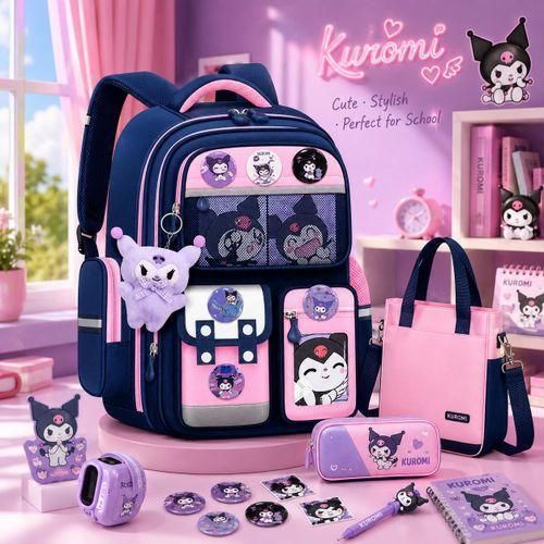 Backpack, School Bag Set, Girls Backpack, Cartoon Backpack, Anime School Bag, Cute Backpack Set, Student Backpack