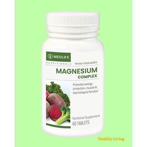 Magnesium complex 60 tablets Whole food Nutritional supplement, Bone Health, Energy Production, Joint Health, Muscle Function, and Psychological Function