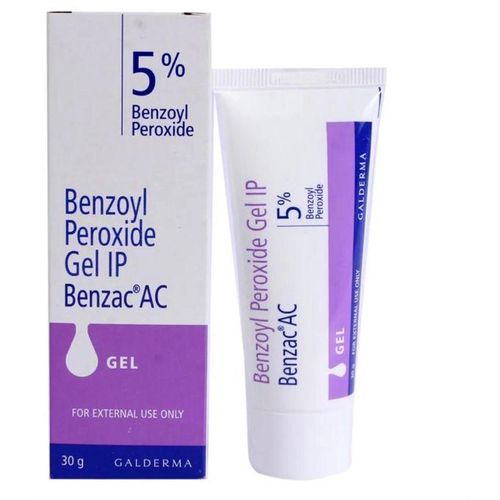 Benzac AC Benzoyl Peroxide 5% Gel 30 gm