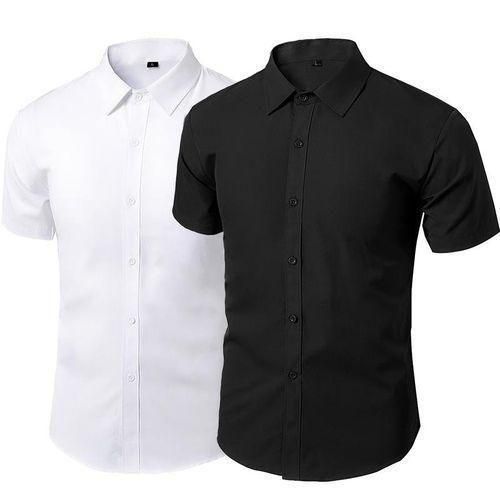 2-in-1 Men's Quality Short Sleeve Shirt.