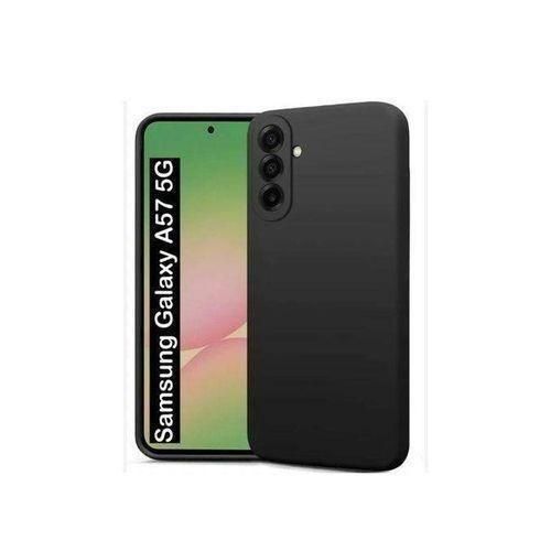 Silicon back case for Samsung Galaxy a57 5g - black
