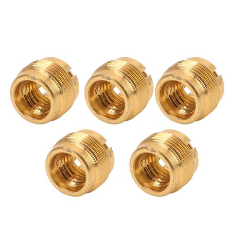 5Pcs Mic Thread Adapte 3/8in Female To 5/8in Male Adapter Go