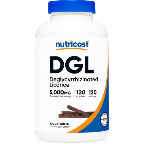 DGL Deglycyrrhizinated Licorice 5000mg 120 Capsules