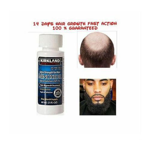 Minoxidil 5% Extra Strength Bald Hair & Beard Growth For Men