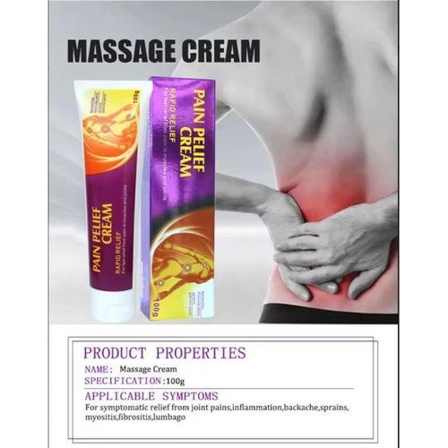 Joint & Bone Therapy Massage Pain Relief Cream - Cervical Pain Balm, Lumbar Pain Shoulder Sore Massage Relieve Pain Balm with Instant Relief Muscle Care Cream, Pain Arthritis Bone Therapy Knee Rheumatoid Massage Gel