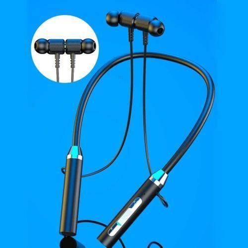 Wireless Earphones, Bluetooth Headset, Sports Earphones with Magnetic Earbuds – Rechargeable Sports Headset, HD Stereo Sound, Built-in Microphone, Hands-Free Calling, Lightweight & Comfortable Design