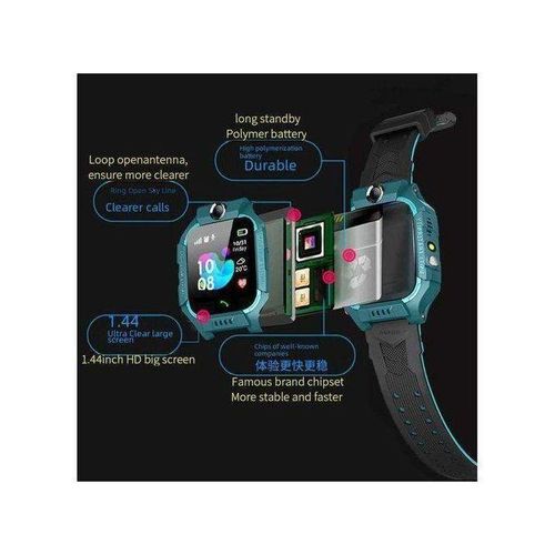 Kids Children Smart Wrist Phone Watch With Sim Card Slot Gps Tracking Wristwatch