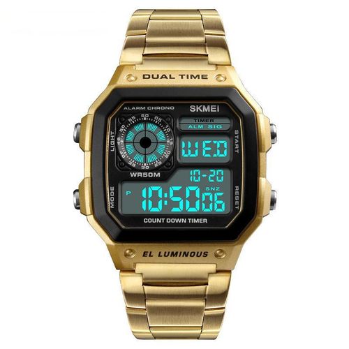 Men's LED Glow Digital Watch - Stylish Design