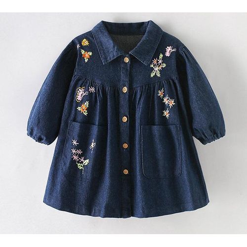 Girls Beautiful Denim Dress