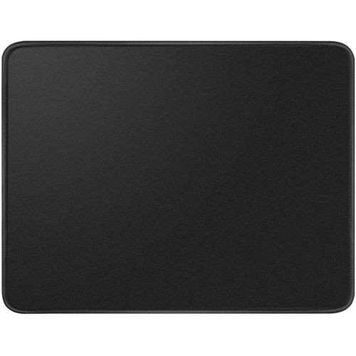 Mouse Pad with Stitched Edge Non-Slip Rubber Base Premium Textured Waterproof Mousepad for Computer Laptop Office and Home Use 260x210x3mm Black