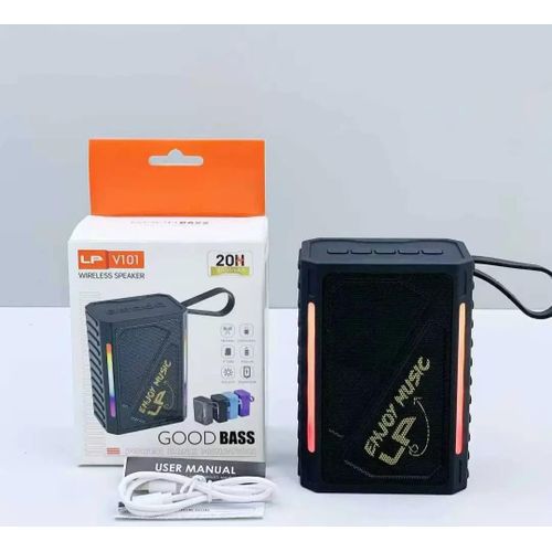 LP V101 20H Portable Wireless Bluetooth Speaker With FM Radio