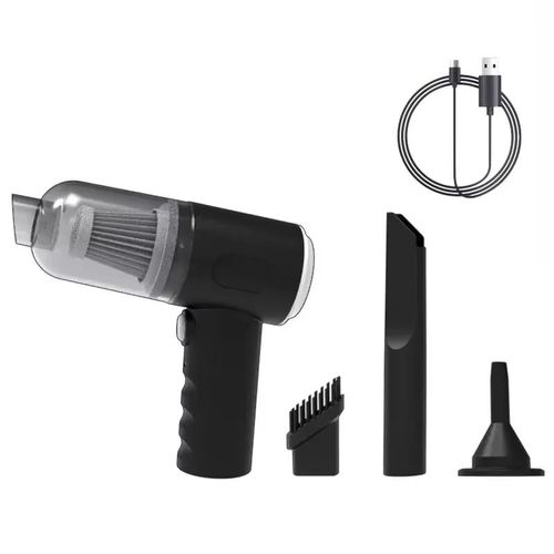 9000Pa Wireless Car Vacuum Cleaner - USB Charging 1200mAh Portable Cleaner - Mini Wet-Dry Vacuum Cleaner - Home Use