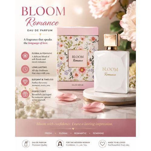 NAFDAC: A2-5111 BLOOM ROMANCE EAU DE PARFUM - 100ML