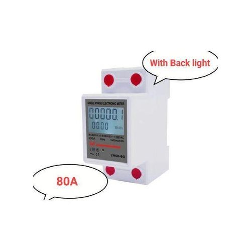 Electricity Power Prepaid Check Meter / KWh Unit Reader 80A