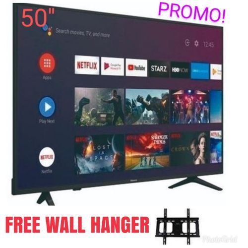 50INCHES SMART 4K TV Wall Bracket PROMO PRICE