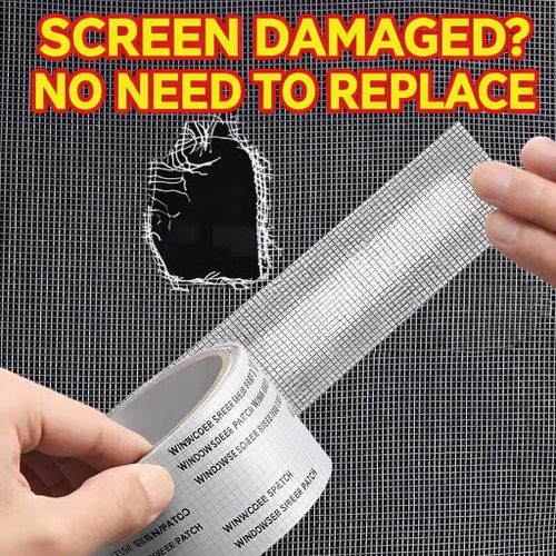 Window net repair hole patch, window leak patch screen repair tape