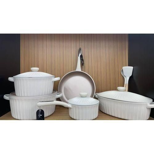 5pcs UAKEEN Ceramic Cookware set