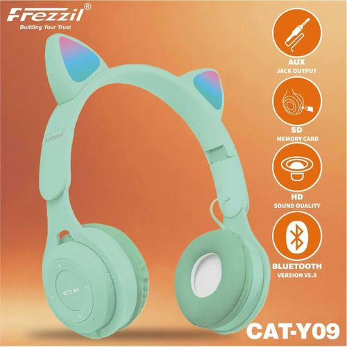 Y09-CAT Cat's ears stereo with Bluetooth Headset Headphone