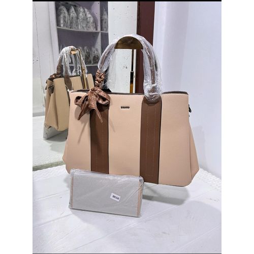Unique Ladies Shoulder Handbag BEIGE