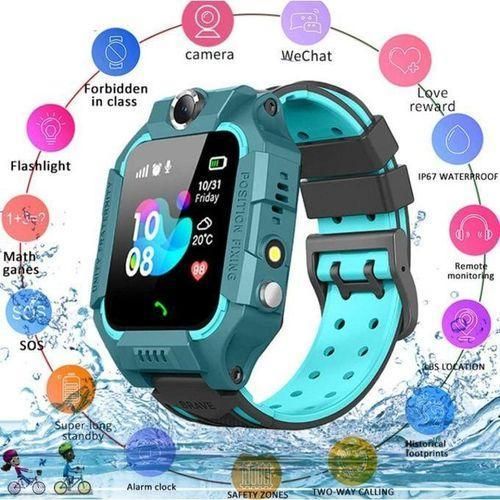 Smart Bracelet Kids Children Smart Wrist Phone Watch With Sim Card Slot Gps Tracking Wristwatch (Kidswatch)