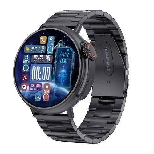 2025 NEW Ultra 8 Smart Watch Men AMOLED 1.6-inch 454*454 HD Screen Heart Rate Bluetooth Call Women SmartWatch
