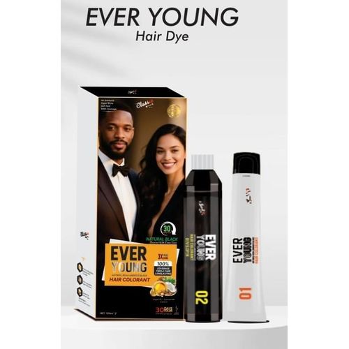 Nova Hair Dye Ever Young Natural Black Colorant Hair Dye
