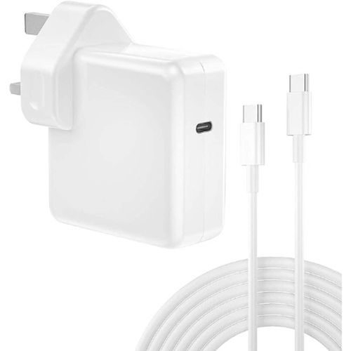 Apple 30W USB C Power Adapter With USB-C Cable 2m Compatible With MacBook Pro 13 14 15 16 Inch,M1 M2 M3 M4 M5 Apple Laptop,iPhone 17 16 15 Pro Max,iPad,