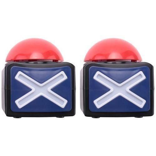 2PCS Game Answer Buzzer , Game Buzzer Alarm Sound Play Botten BUZZER