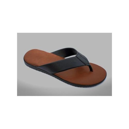 Mens Casual Soft Pad Leather Slippers