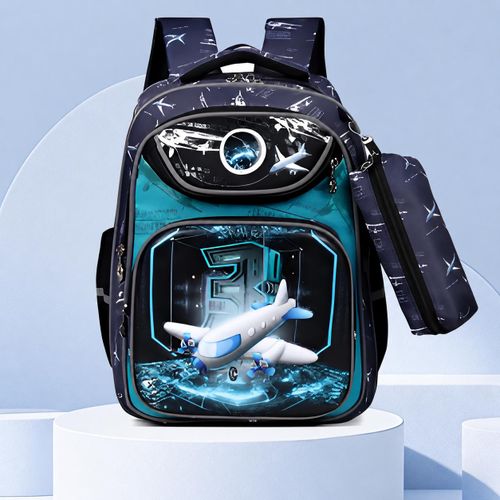 Boys' Airplane Backpack School Bag
