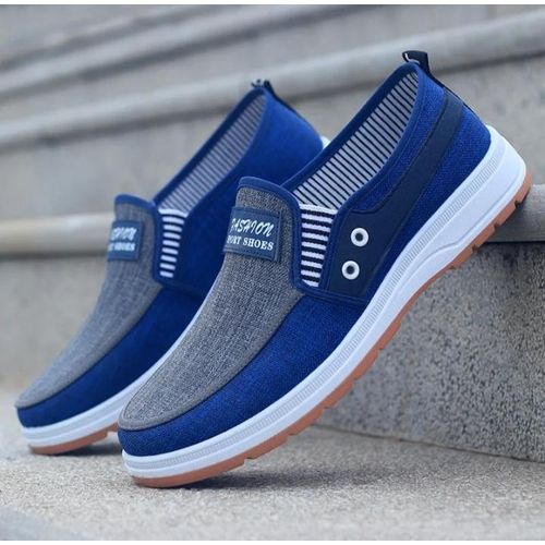 Men's Casual Slip-On Loafers, Breathable And Lightweight Non-Slip Shoes