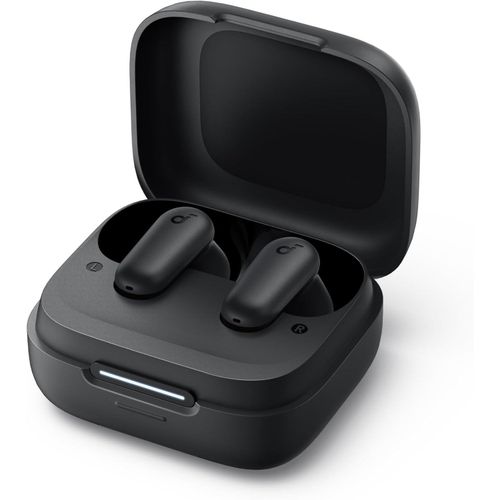 Soundcore P30i by-Anker Noise Cancelling Earbuds, Strong and Smart Noise Cancelling, Powerful Bass, 45H Playtime, 2-in-1 Case and Phone Stand, IP54, Wireless Earbuds, Bluetooth 5.4 (Black)