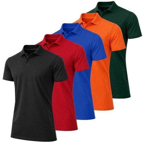 5-in-1 Quality Unisex Polo Shirts
