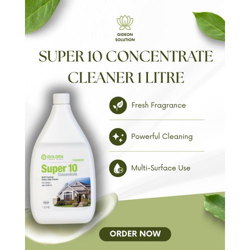 Super 10 Concentrate Cleaner 1 Litre – Industrial-Strength Multi-Purpose Cleaner