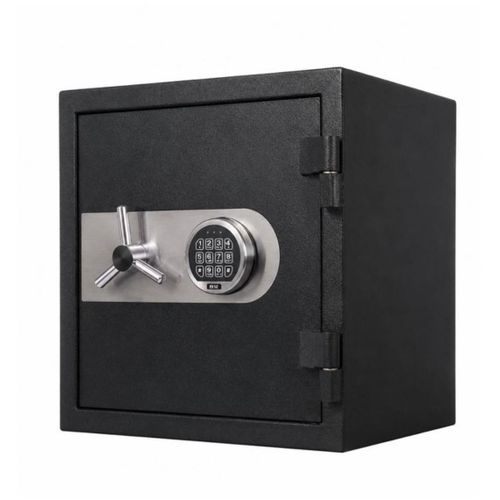Bull Safe Heavy Duty Digital Electronic Security Sate Box With Keypad & Emergency Keys-Black