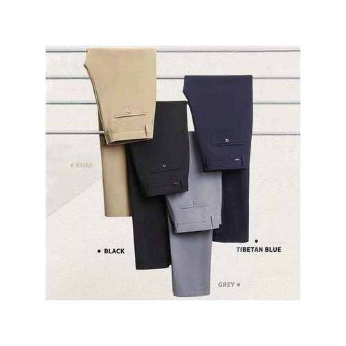 4 IN 1 QUALITY SUIT TROUSER FOR MEN-BLACK,BROWN,GREY,NAVYBLUE