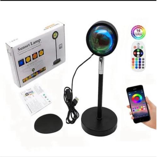 16-Color RGB Sunset Projection Lamp