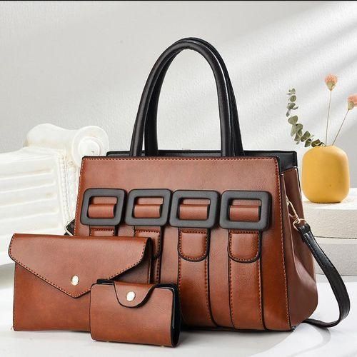 Ladies Handbags For Everyday Outting 3in1 Bag
