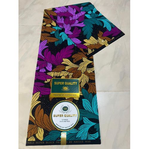 Quality Ankara Fabric Material -6yards (medium)