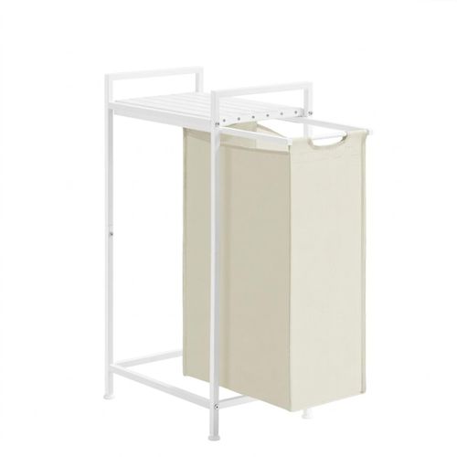 Laundry Hamper - Pull-Out Removable Bag with Metal Frame, 47L