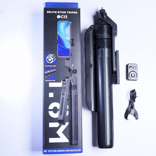 C12 AI TRACKING Selfie Stick Tripod
