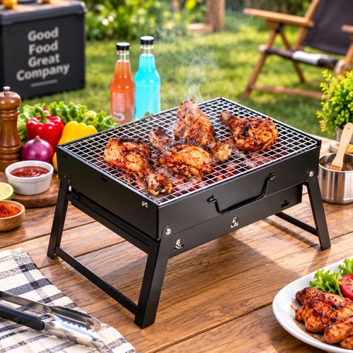 Bbq Charcoal Grill (Foldable)