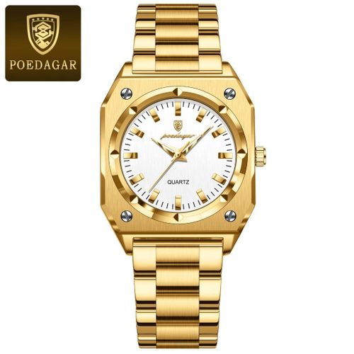 Elegance Quality & Sophisticated Analogue Gold Chain Wristwatch