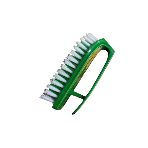 Laundry & Scrubbing Plastic Brush - Green